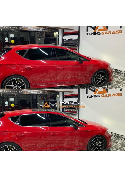 Seat Leon Cam Çıtası Krom 14 Parça Paslanmaz Çelik 5F 2013 Üzeri fırsatları