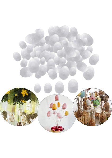 Paskalya Yumurtaları Asılı Yumurta Çelengi Kolyeler Yap Boyama 5cm 8cm 10CM 12CM (Yurt Dışından)