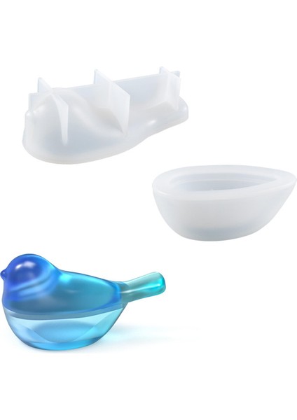 Kuş Şekli Epoksi Reçine Kalıı Yapımı Için 12.5x4.2cm (Yurt Dışından) modelleri