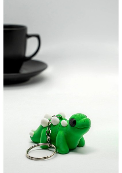 Stegosaurus 3D Hareketli Anahtarlık
