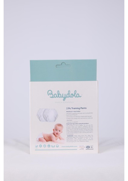 Babyhola 10-15kg 4'lü Defalarca Yıkanabilir Yüksek Emici Alıştırma Külodu 1400