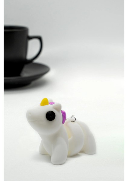 Unicorn 3D Hareketli Anahtarlık Pembe fiyatları