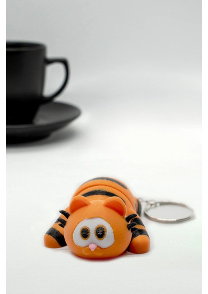 Garfield 3D Hareketli Anahtarlık
