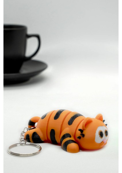 Garfield 3D Hareketli Anahtarlık