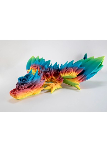 Gül Ejderhası 3D Hareketli Model