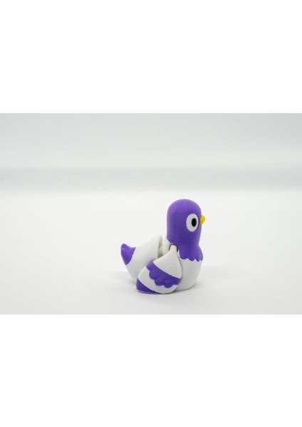 Güvercin Şaşkın 3D Hareketli Model