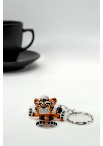 Kaplan 3D Hareketli Anahtarlık