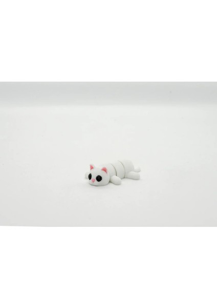 Kedi Yatan 3D Hareketli Model