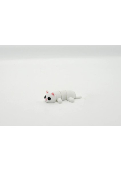 Kedi Yatan 3D Hareketli Model