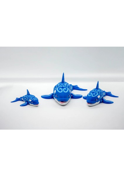 Orca Dövme Desenli 3D Hareketli Model Tüm Boylar Set
