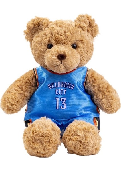 Basketbol Doll Teddy Bear Fan Doll Hediye Çocuk Peluş Oyuncak (Yurt Dışından)