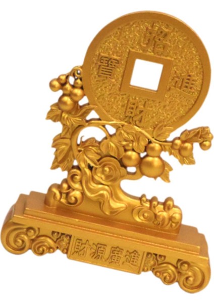 Feng Shui Heykeli Iyi Şans Heykeli Oturma Odası Yeni Yıl Zenginlik Heykelciği Kabaklarla (Yurt Dışından) fırsatları