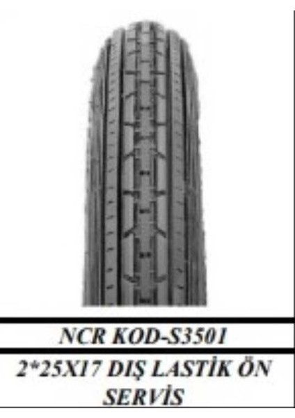 Dış 2*25*17 Ön Tip Servis