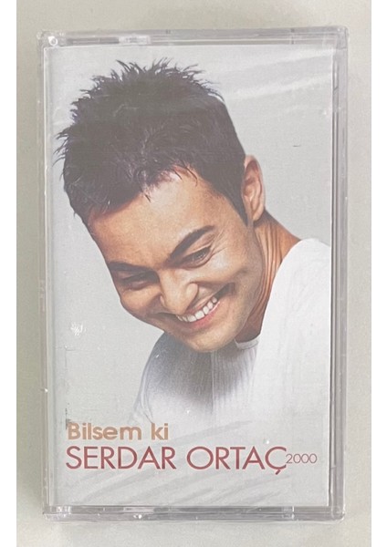 Universal Müzik Serdar Ortaç Bilsem Ki Kaset (Jelatininde Sıfır Orjnal Dönem Baskı Kaset)