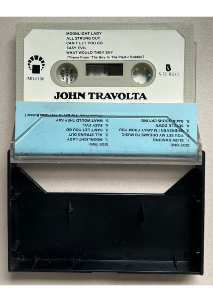 John Travolta Whenever Im Away From You Kaset (Dönem Suudi Arabistan Stüdyo Baskı Kaset)