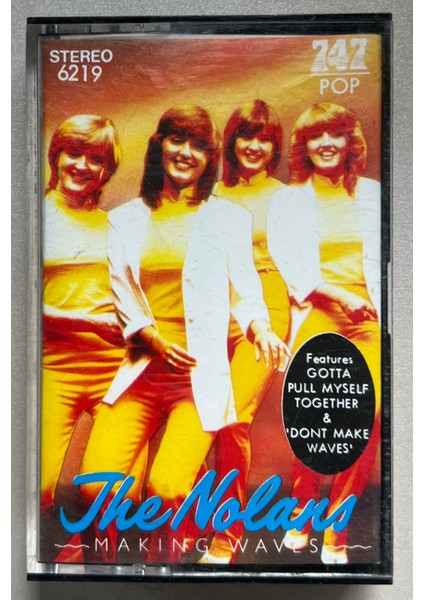 The Nolans Making Waves Kaset (Dönem Suudi Arabistan 747 Stüdyo Baskı Kaset)