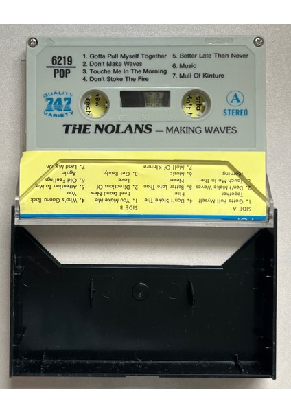 The Nolans Making Waves Kaset (Dönem Suudi Arabistan 747 Stüdyo Baskı Kaset)