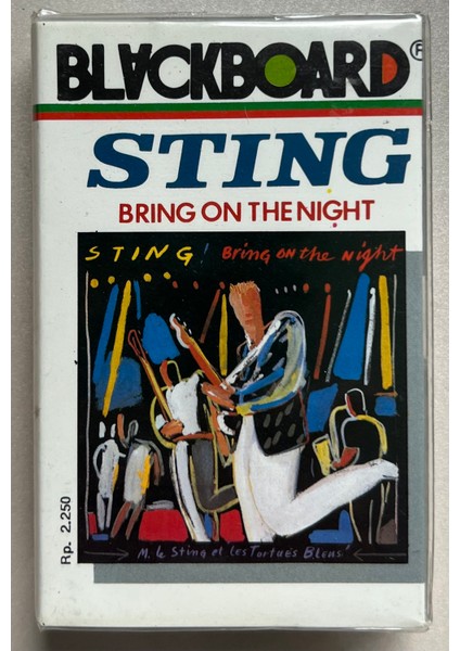 Universal Blackboard Sting Bring On The Night Kaset (Dönem Blackboard Stüdyo Baskı Kaset)