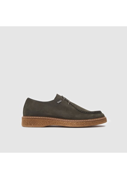Erkek Casual Ayakkabı [052261], Yeşil Nubuk, 44