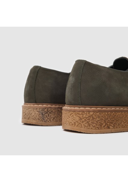 Erkek Casual Ayakkabı [052261], Yeşil Nubuk, 44