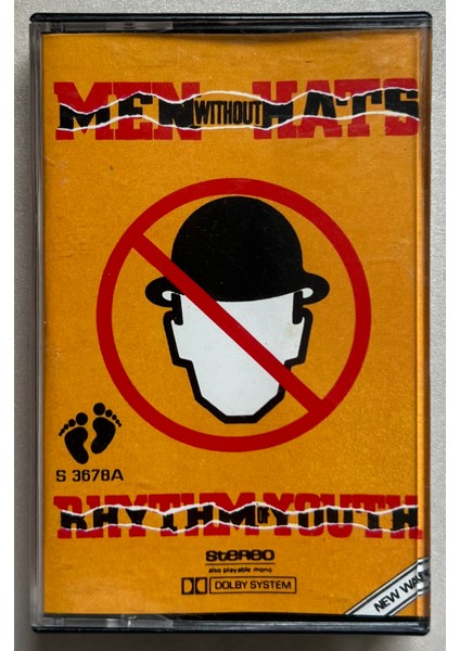 Men Without Hats Rhythm Youth Kaset (Dönem Foot Print Stüdyo Baskı Kaset)