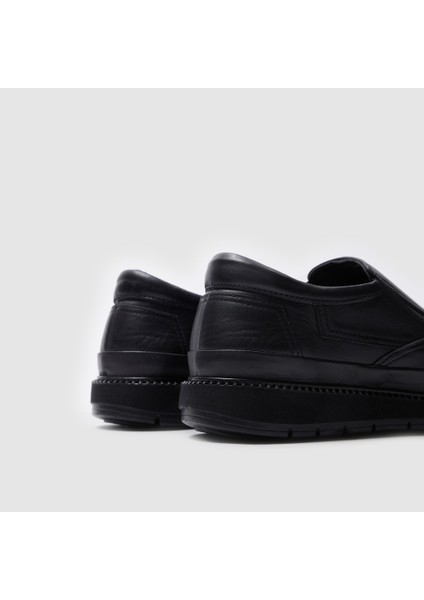 Erkek Comfort Bağcıksız Ayakkabı [052188], Siyah, 45 indirimleri