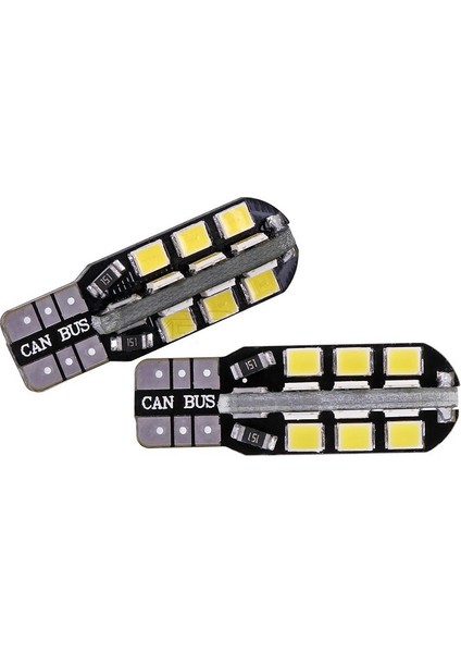 T10 LED Canbus W5W 24 Smd Plaka Aydınlatma Iç Aydınlatma
