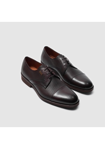 Erkek Klasik Casual Ayakkabı [052072], Kahve - Kahve Örgü, 41