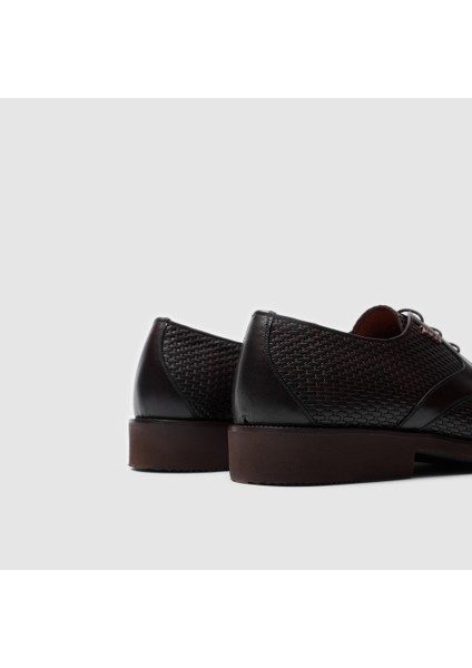 Erkek Klasik Casual Ayakkabı [052072], Kahve - Kahve Örgü, 41