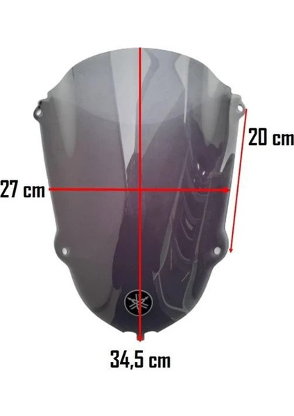 Yamaha Yzf R25 Siperlik Camı Yeni Model (2018-19-2020)_SUPERMOTO fiyatları