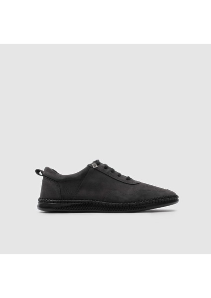 Erkek Sneaker Ayakkabı [052061], Asfalt Nubuk, 40