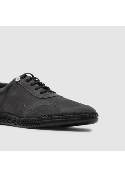 Erkek Sneaker Ayakkabı [052061], Asfalt Nubuk, 40
