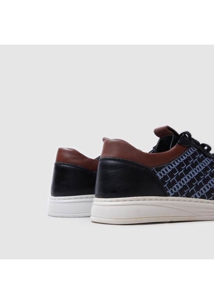 Erkek Sneaker Ayakkabı [052185], Siyah - Taba, 40