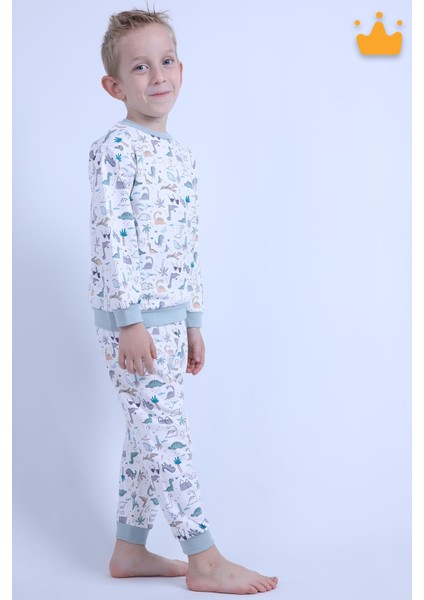 Babyhola 1-6 Yaş Unisex Kız Erkek Çocuk Pijama Takımı Ev Giyim Eşofman Takımı