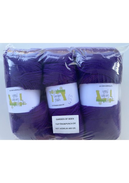 Tufting Ipi Koyu Mor 400GR