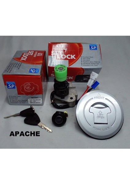 Tvs Apache 150 Kontak Seti Depo Kapak Dahil