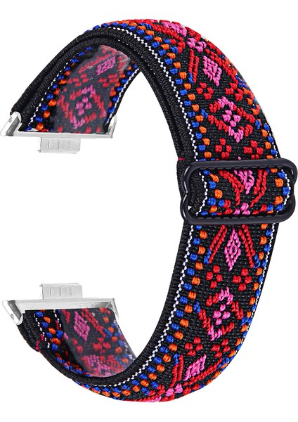 Huawei Watch Fit 3 Naylon Ayarlanabilir Elastik Bilek Bandı (Yurt Dışından)
