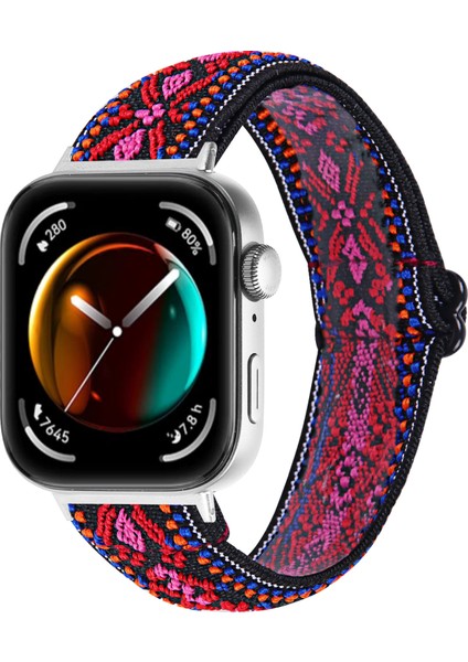 Huawei Watch Fit 3 Naylon Ayarlanabilir Elastik Bilek Bandı (Yurt Dışından) fiyatları