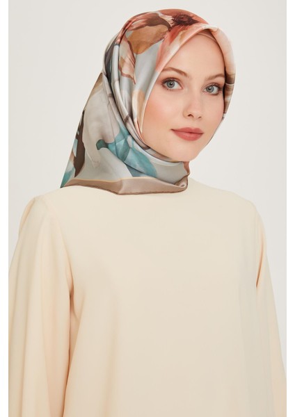 Armine İpek Eşarp 2025 Kış - 9205-35 Twill