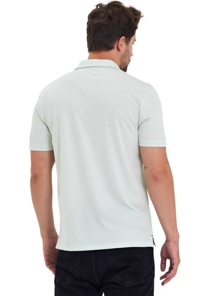 Erkek Kısa Kol Polyester Polo Yaka Fonksiyonel Tişört