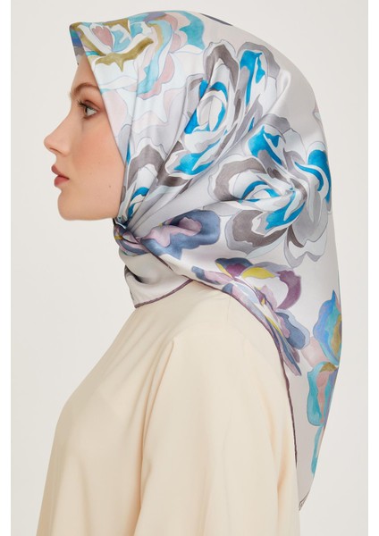 Armine İpek Eşarp 2025 Kış - 9234-25 Açık Lila Twill fiyatları