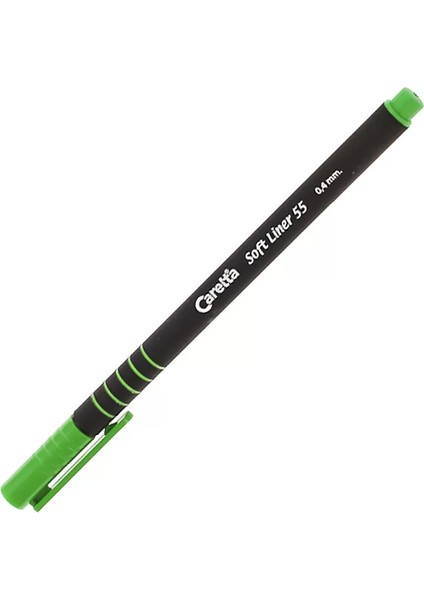 Caretta 55-04 Soft Liner Keçeli Kalem 0.4 Yeşil