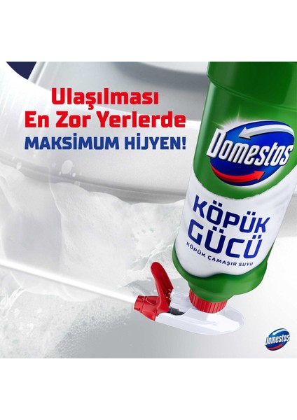 Köpük Gücü Köpük Çamaşır Suyu Çam Ferahlığı 450 ml x3