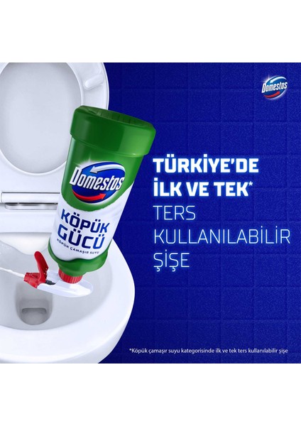 Köpük Gücü Köpük Çamaşır Suyu Çam Ferahlığı 450 ml x3