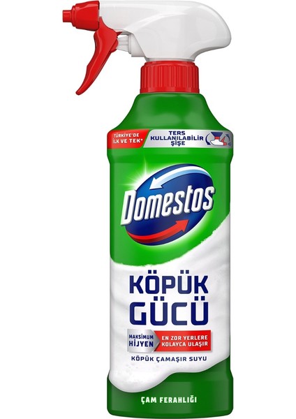 Köpük Gücü Köpük Çamaşır Suyu Çam Ferahlığı 450 ml x1