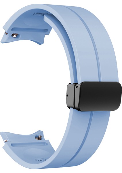 Samsung Galaxy Watch Fe 40MM / Watch6 / Watch6 Classic / Watch 5 Silikon Saat Kayışı Manyetik Toka (Yurt Dışından)