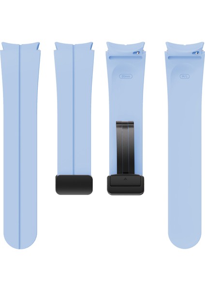 Samsung Galaxy Watch Fe 40MM / Watch6 / Watch6 Classic / Watch 5 Silikon Saat Kayışı Manyetik Toka (Yurt Dışından) fırsatları