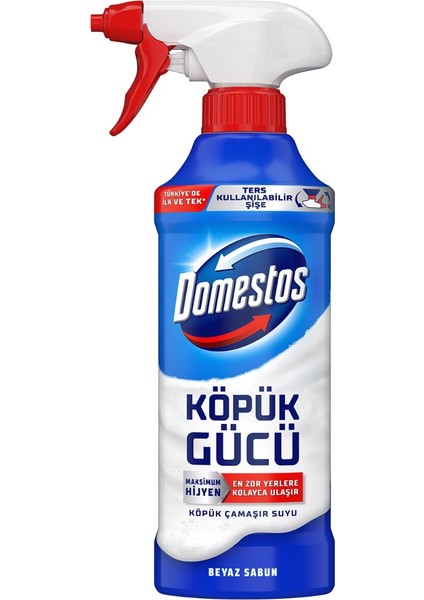 Köpük Gücü Köpük Çamaşır Suyu Beyaz Sabun 450 ml x1