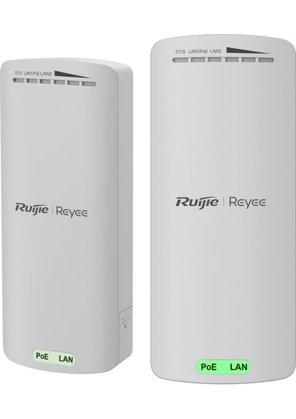 Ruıjıe Reyee RG-EST100-E Outdoor 300 Mbps 2.4 Ghz 2li Paket Dış Mekan Access Poınt (2li Paket)