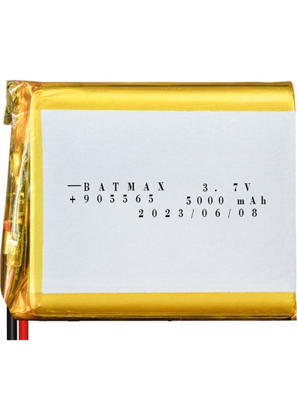 905565 3.7 Volt 5000 Mah Lityum Polimer Pil fiyatları